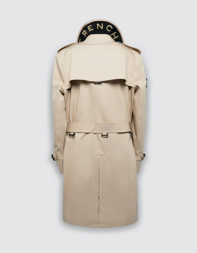 公爵休闲风衣（石/黑/金）