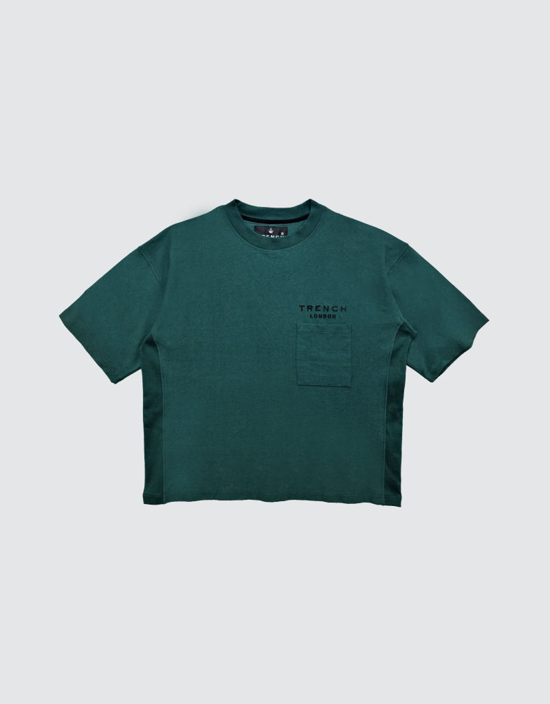 反织口袋T恤 (Reverse weave pocket T-shirt)
