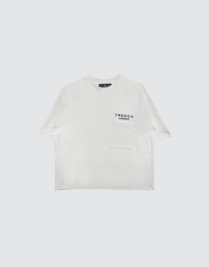 反织口袋T恤 (Reverse weave pocket T-shirt)